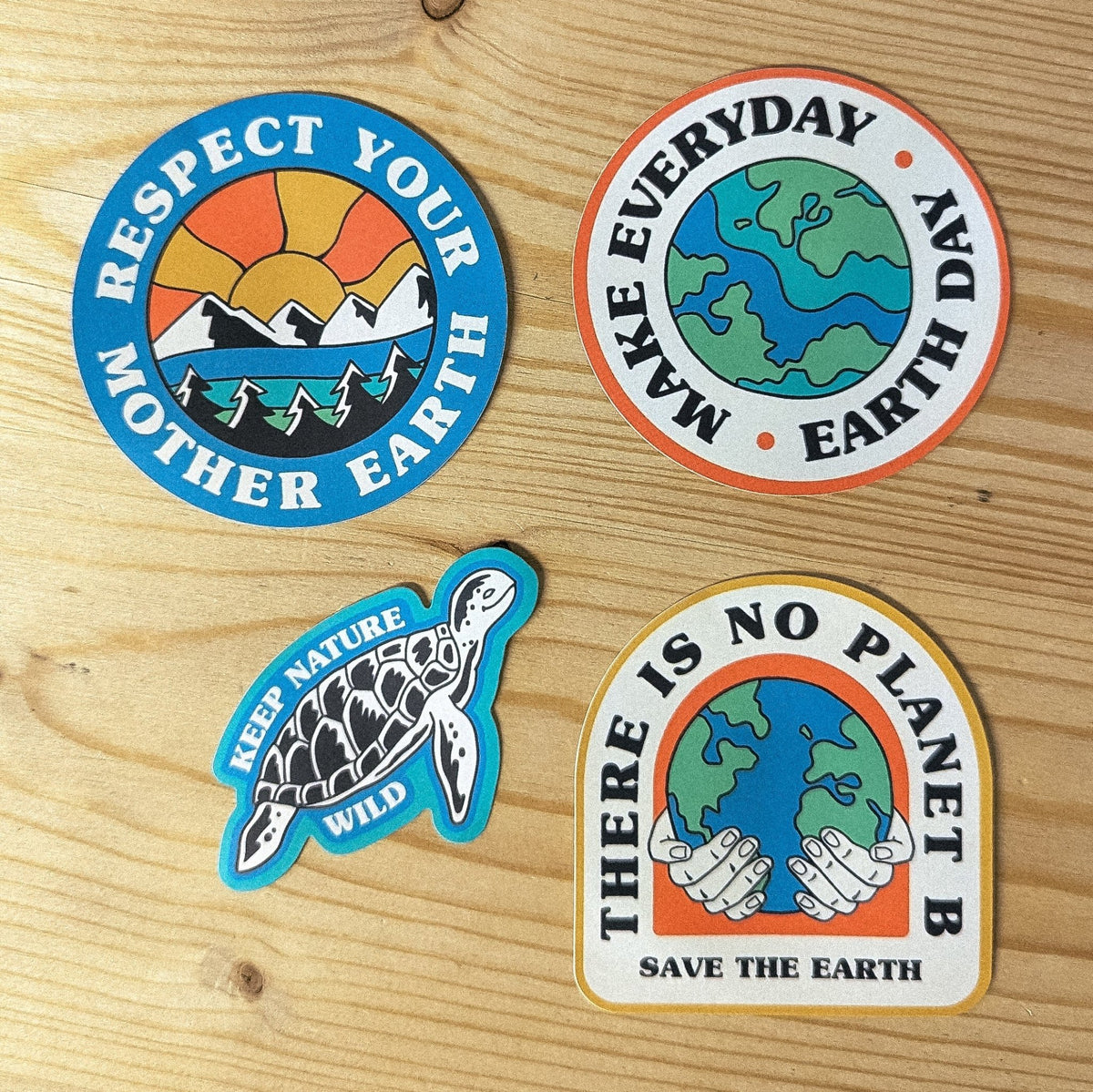 Eco - Warrior Sticker Pack - Stoked&Woke Clothing