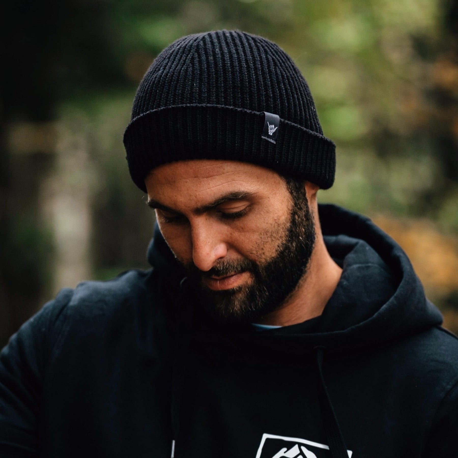 Fisherman Beanie "Black" - Stoked&Woke Clothing