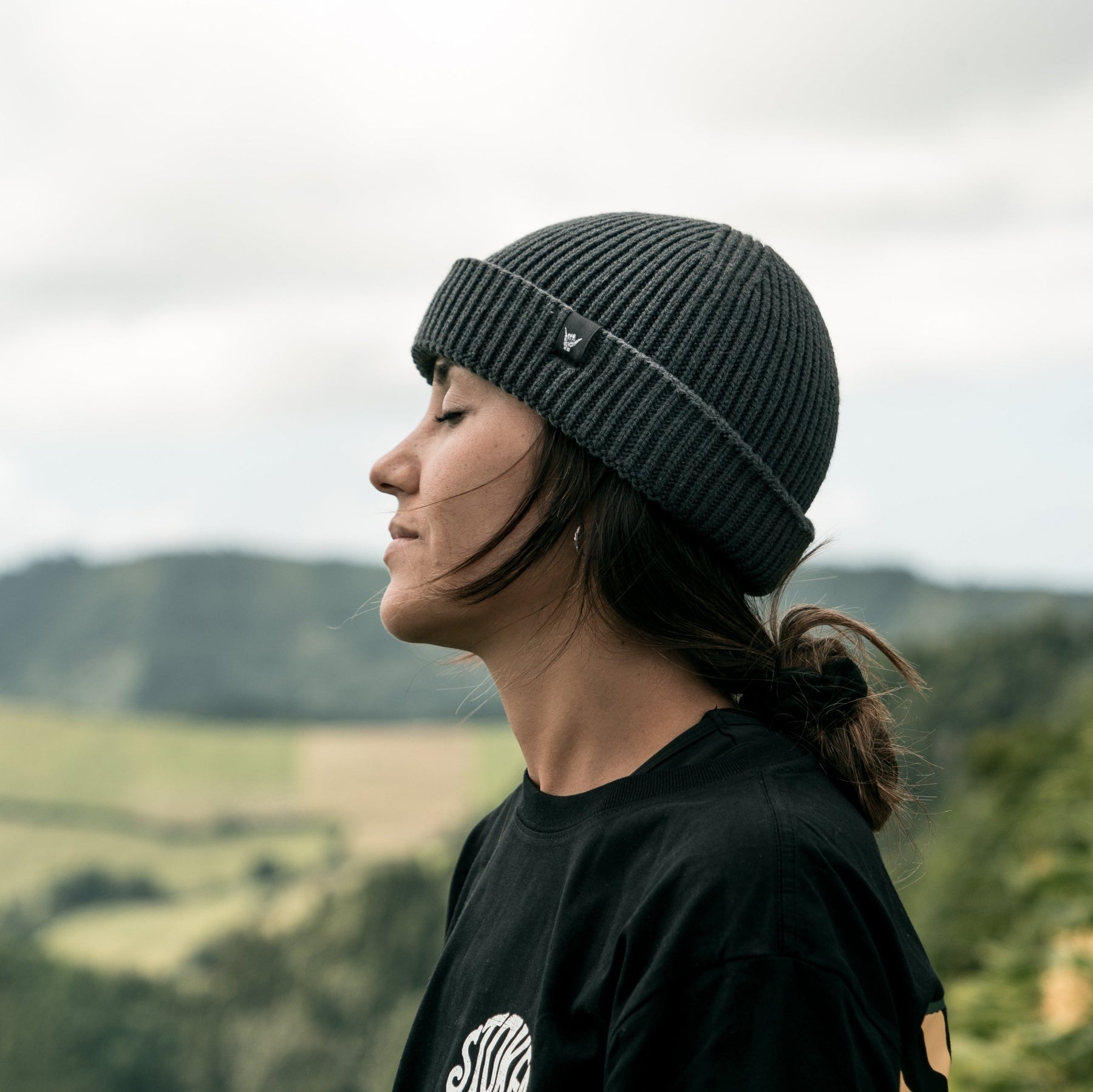 Fisherman Beanie "Graphite Grey" - Stoked&Woke Clothing