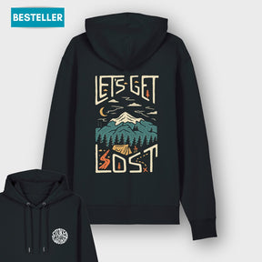 Organic "Let's Get Lost" Hoodie - Stoked&Woke Clothing