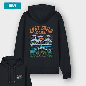 Organic "Lost Souls Club" Hoodie - Stoked&Woke Clothing