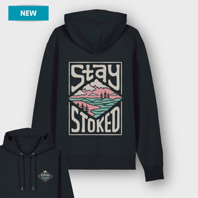 Organic "Stay Stoked Vol.02" Hoodie - Stoked&Woke Clothing