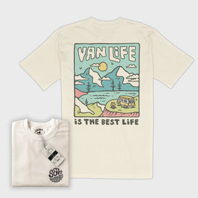 Organic "Van Life" Tee - Stoked&Woke Clothing